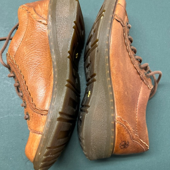 Dr. Martens Scalloped Edge Woman’s 9 Brown Vintage 90’s Y2K Chunky Oxfords US - Picture 6 of 13